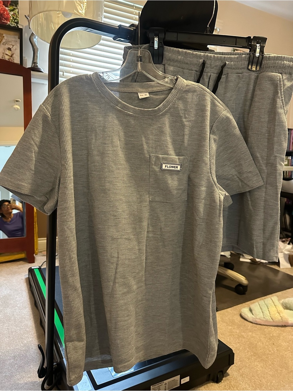 Men's Gray Pocket T-Shirt -